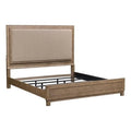 King Upholstered Wood Bed F428