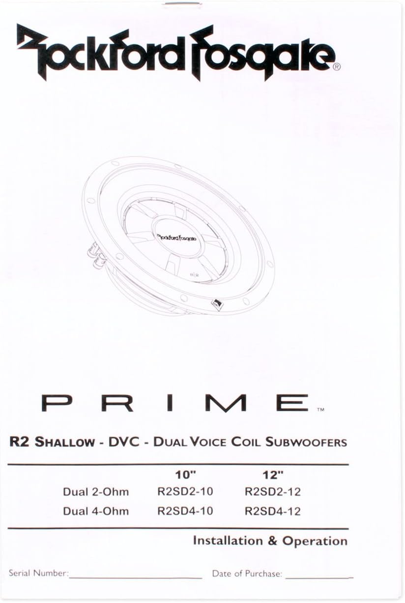 12 500W Car Shallow Mount Subwoofer M18800
