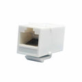 100 Pack White RJ45 Keystone Jack Inline Coupler U38889