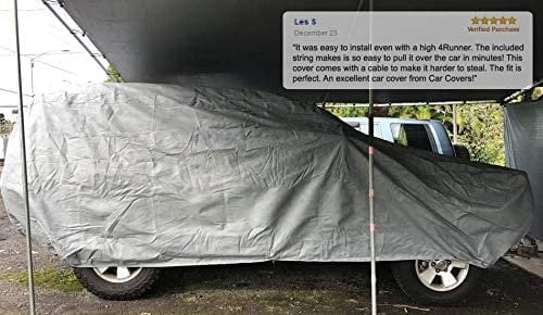 SUV Car Cover with Fleece Lining N83437
