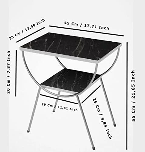White Marble Nightstand with Gold Metal Legs F428