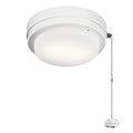 Matte White LED Fan Light Kit M9302
