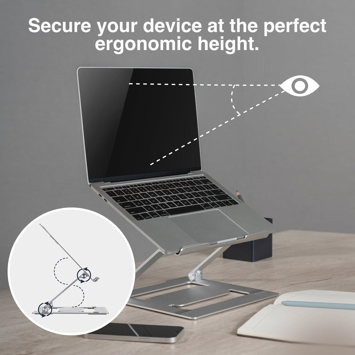 Adjustable Laptop Stand with Adjustable Height I271227