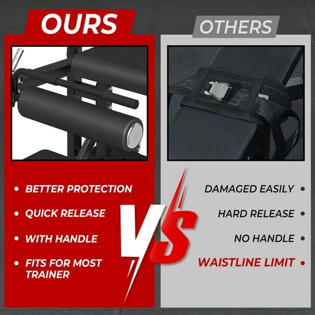 Red Heavy Duty Plate-Loaded Hip Thrust Machine U473