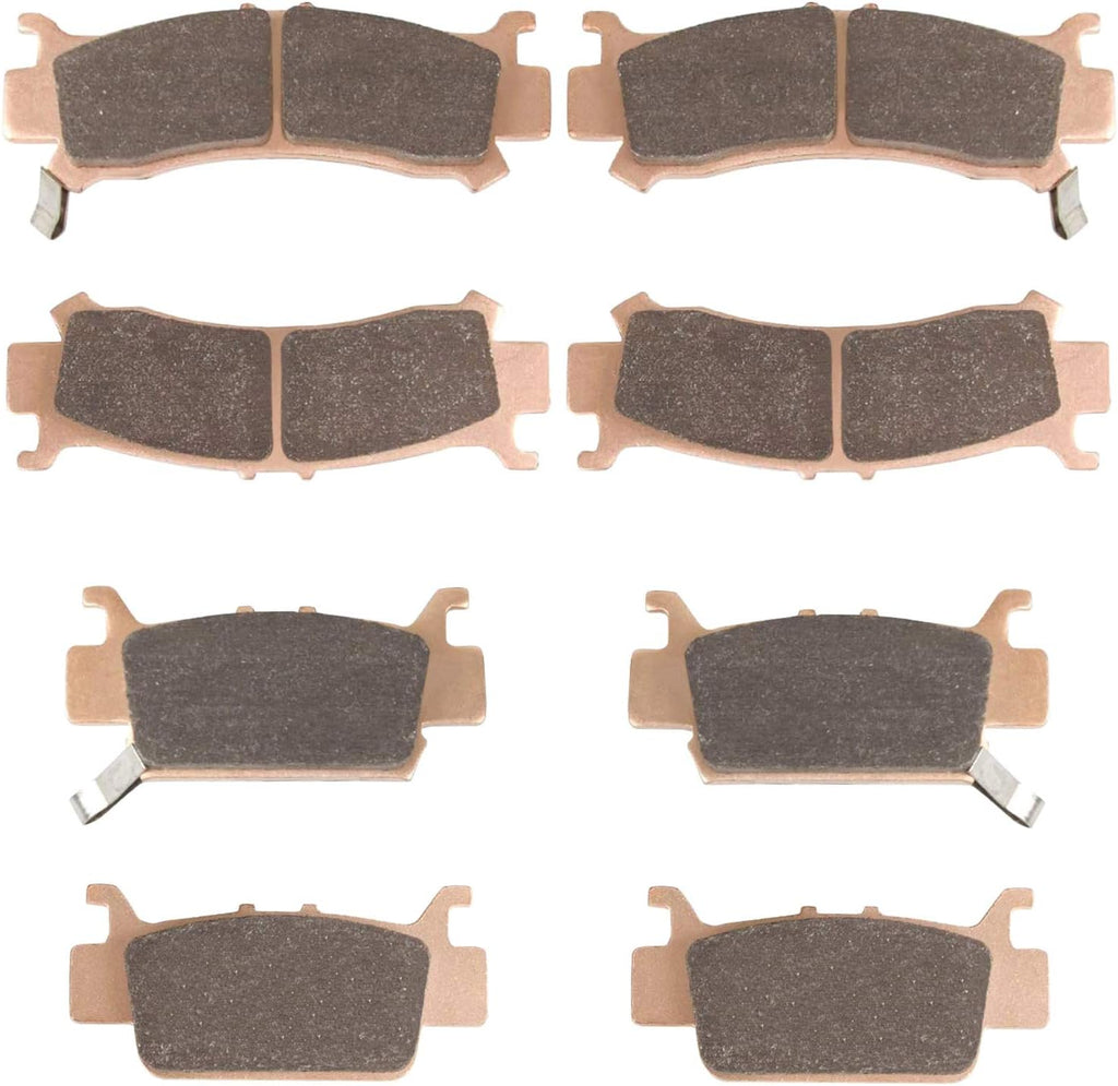 Front and Rear Brake Pads Pack of 2 W304