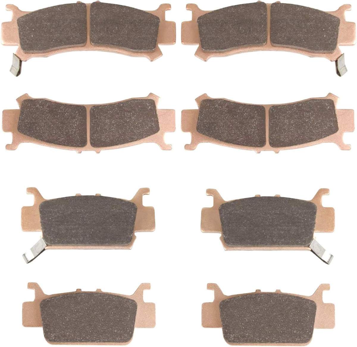 Front and Rear Brake Pads Pack of 2 W304