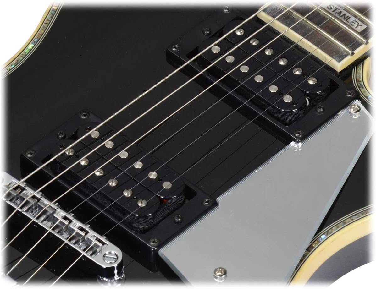 Black 6-String Electric Guitar K815