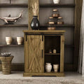 Brown 1-Door Dining Hutch P60732