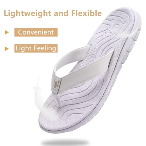 Women's Non-Slip Arch Support Flip Flops Thong Sandals X427