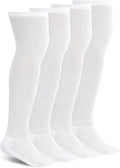 4 Pair Over Knee Non-Binding Cushioned Socks G950