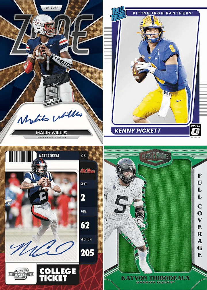 Football Trading Cards Blaster Box W6853