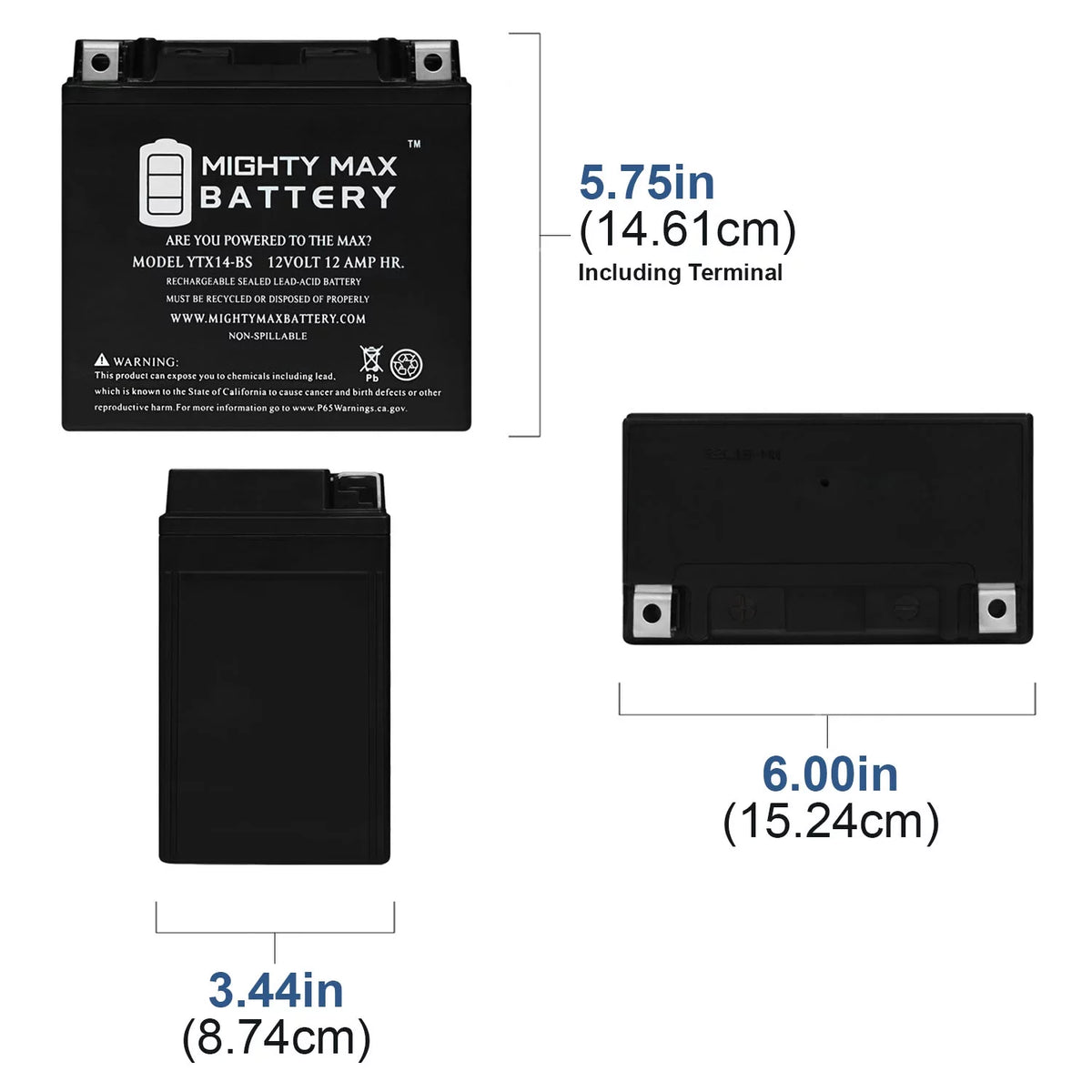 YTX14-BS Battery M21564