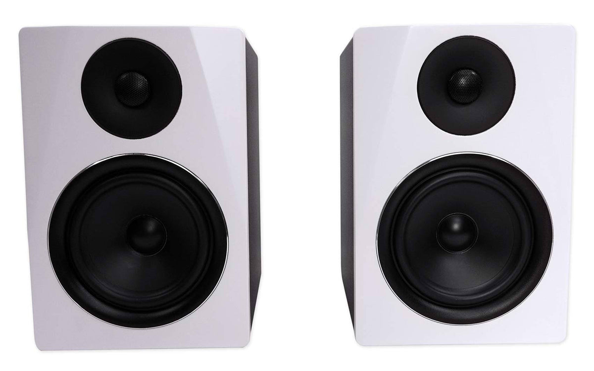 6.5" 2-Way 350W Powered USB Studio Monitor Speakers Pair G32488