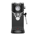 20 Bar Espresso Machine with Milk Frother Stainless Steel Black H991