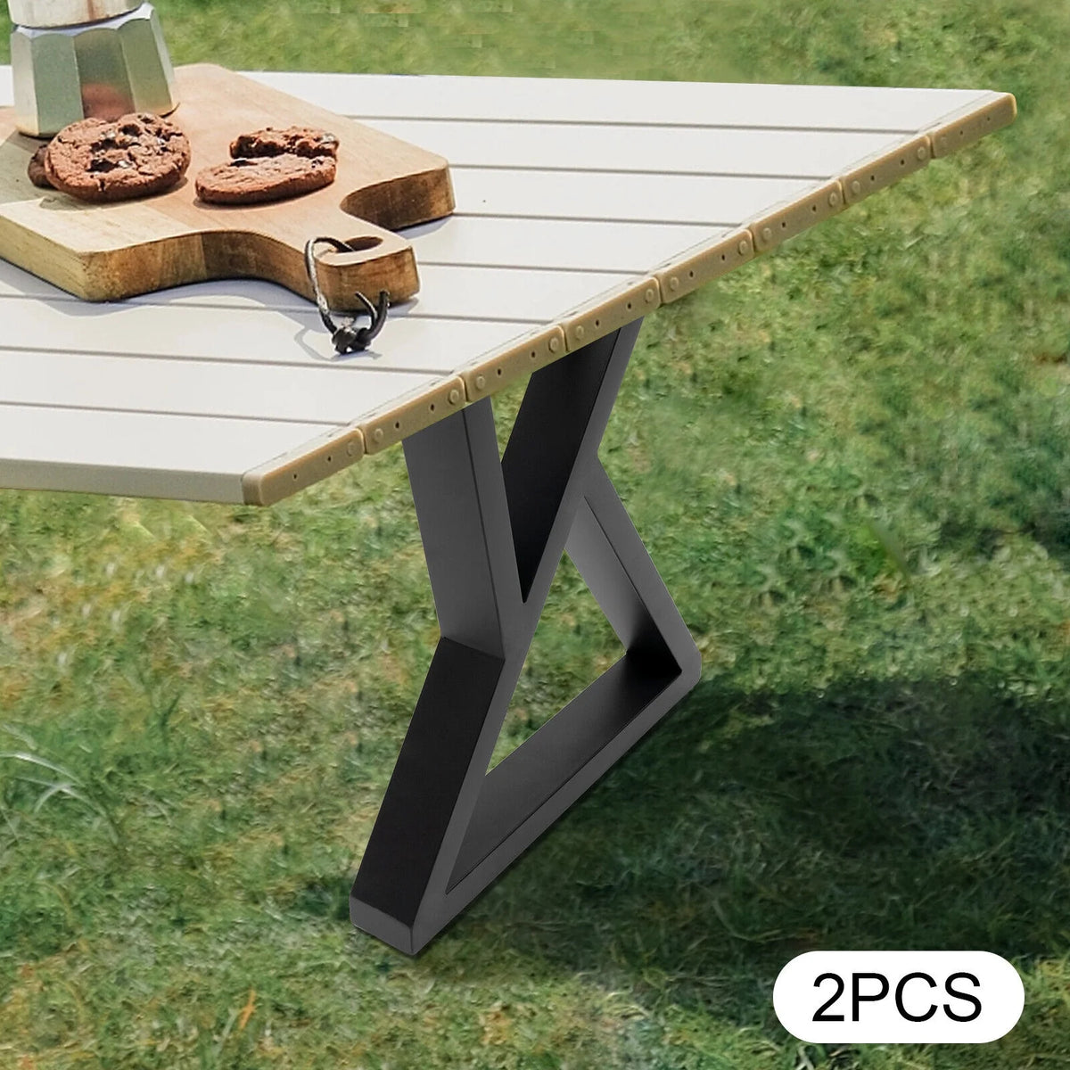 16" Black Heavy Duty Furniture Legs R1726