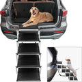 Foldable Aluminum 5 Steps Dog Stairs with Non-Slip Surface H270433