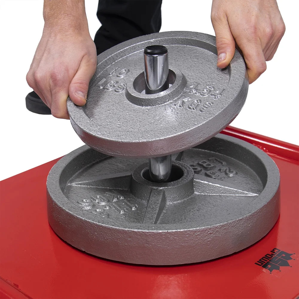 Weighted Drive & Drag Power Sled with Tow Straps L685