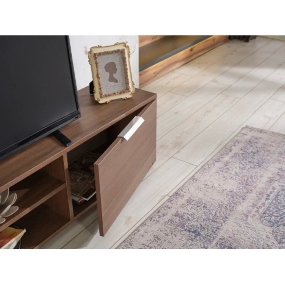 Mid Century Modern White 66 inch Tv Stand Y834