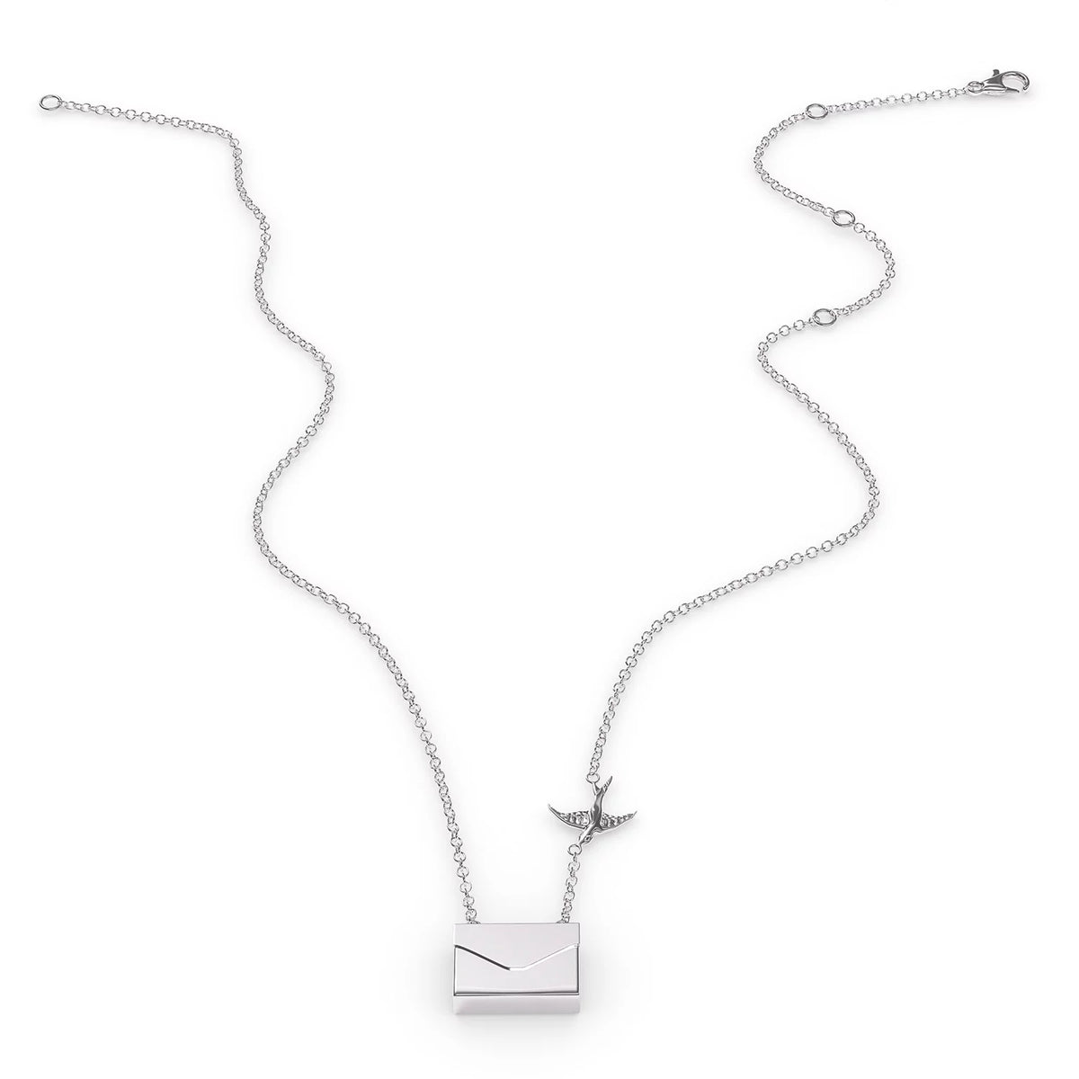Silver Locket Necklace N63864