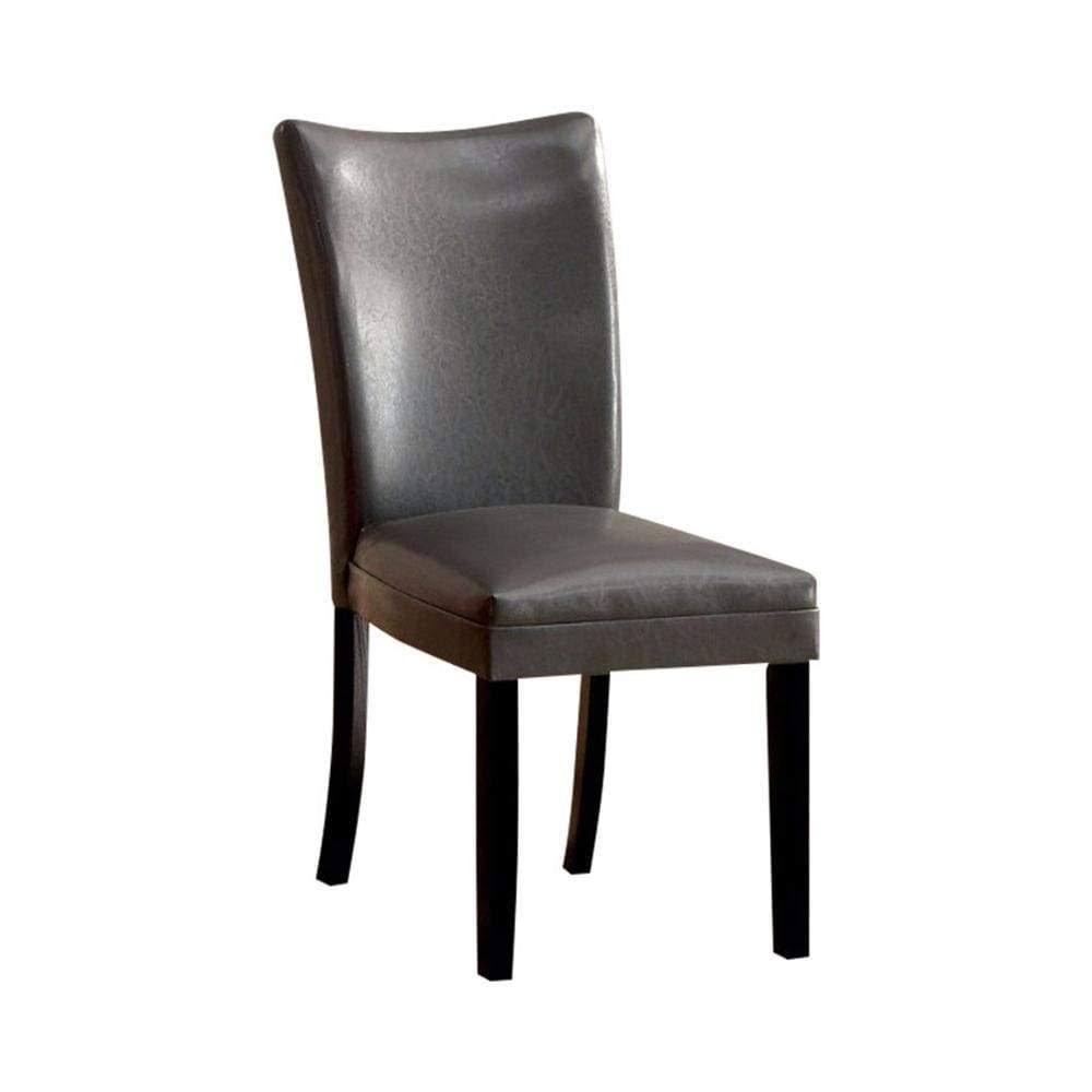 Gray Side Chair Set of 2 M359624