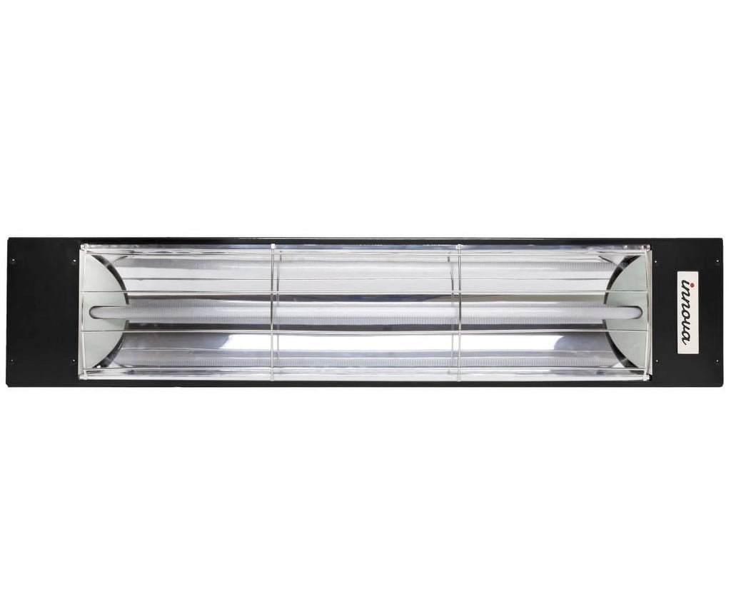 1500 Watt Plug-In Electric Infrared Heater Black I89611