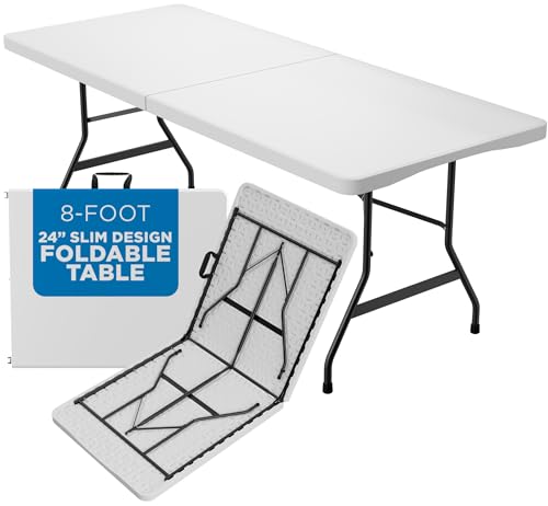 White Plastic Folding Table P521