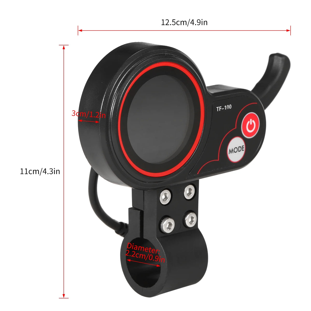 Electric Scooter Instrument Display Dashboard Spare Parts Q590