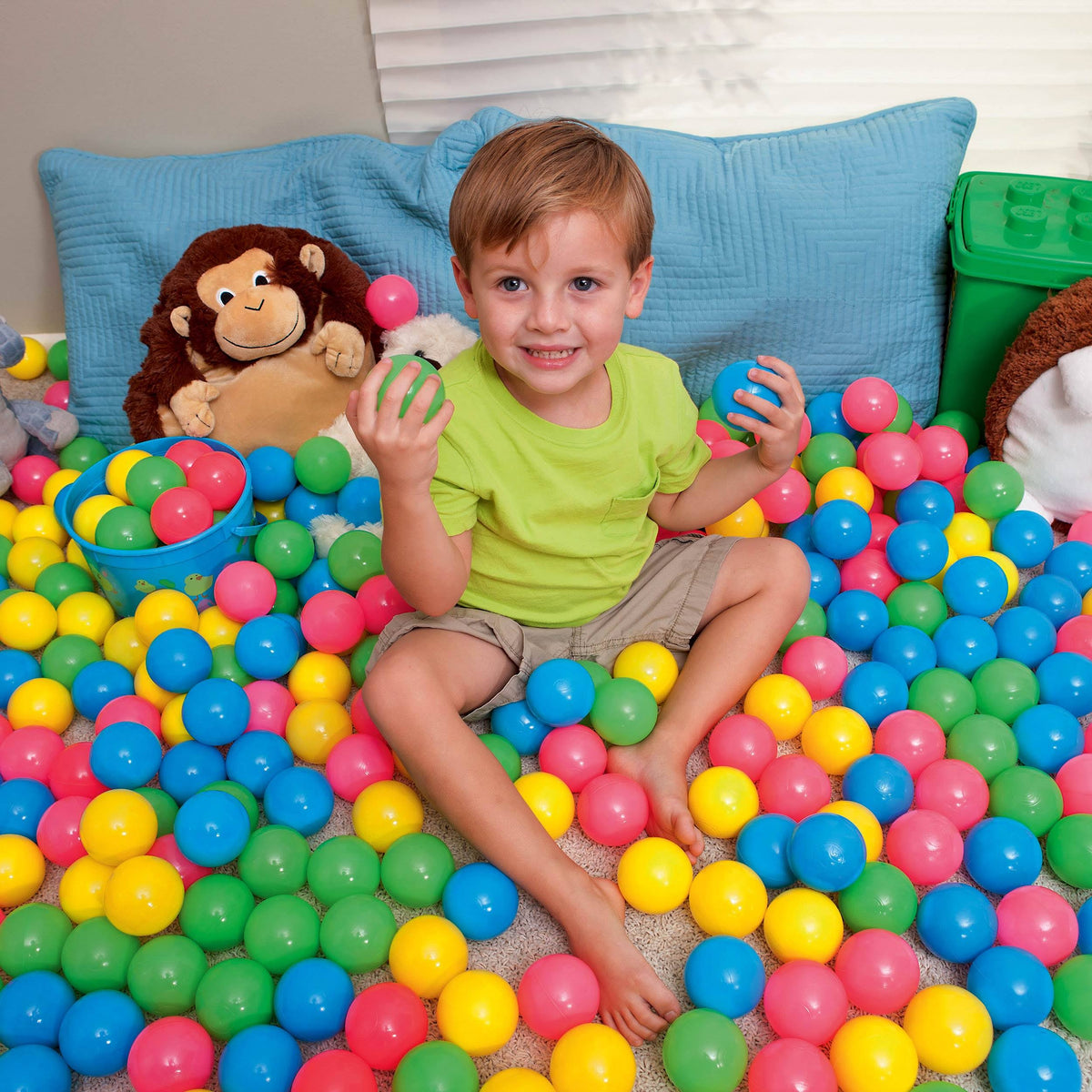 Plastic Play Balls 100 Count 6 Pack M904