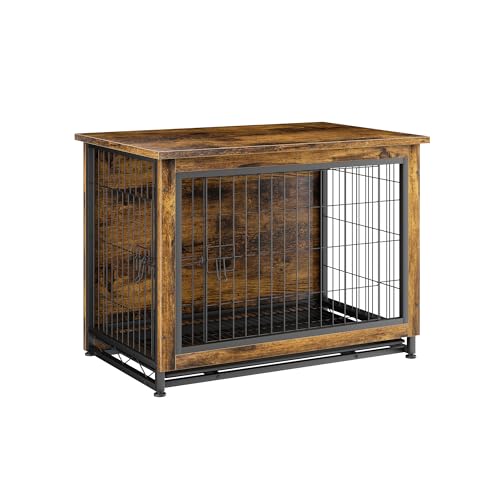Grey Wooden Dog Kennel Table N22217