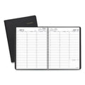 Black 14-Month Weekly Appointment Book T1649