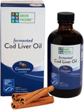 Fermented Cod Liver Oil Liquid 6 fl. oz. Cinnamon V8014