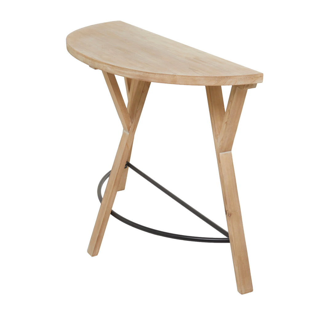 Brown Wood Console Table K3508