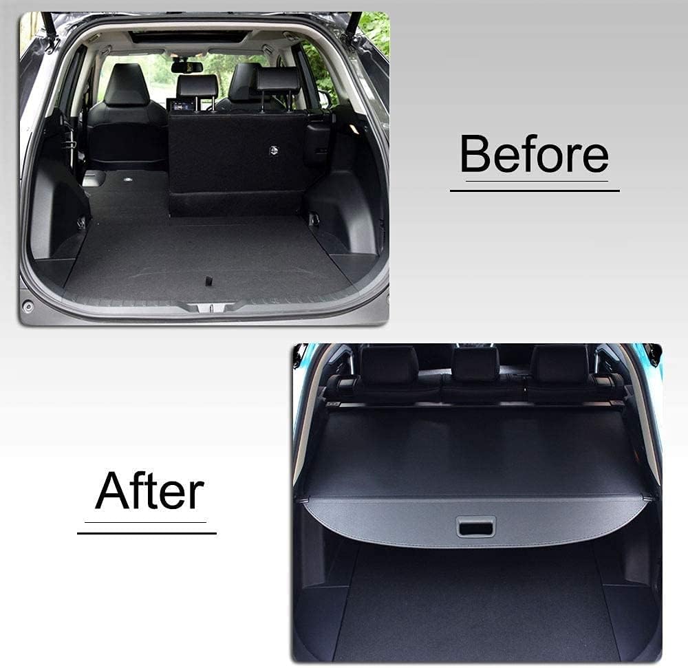 Black Retractable Cargo Cover Pack of 2 I884199