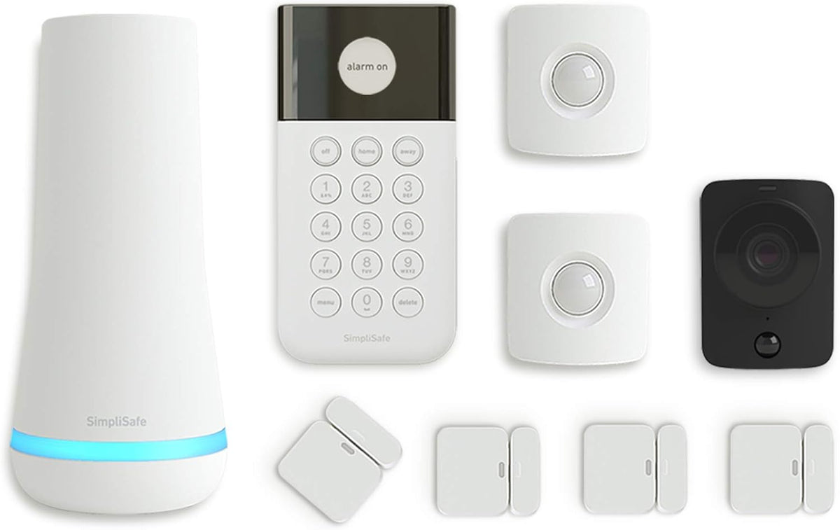 9 Piece Wireless Home Security System with HD Camera G550431