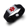 Custom Medical ID Bracelet with Free Engraving U9007