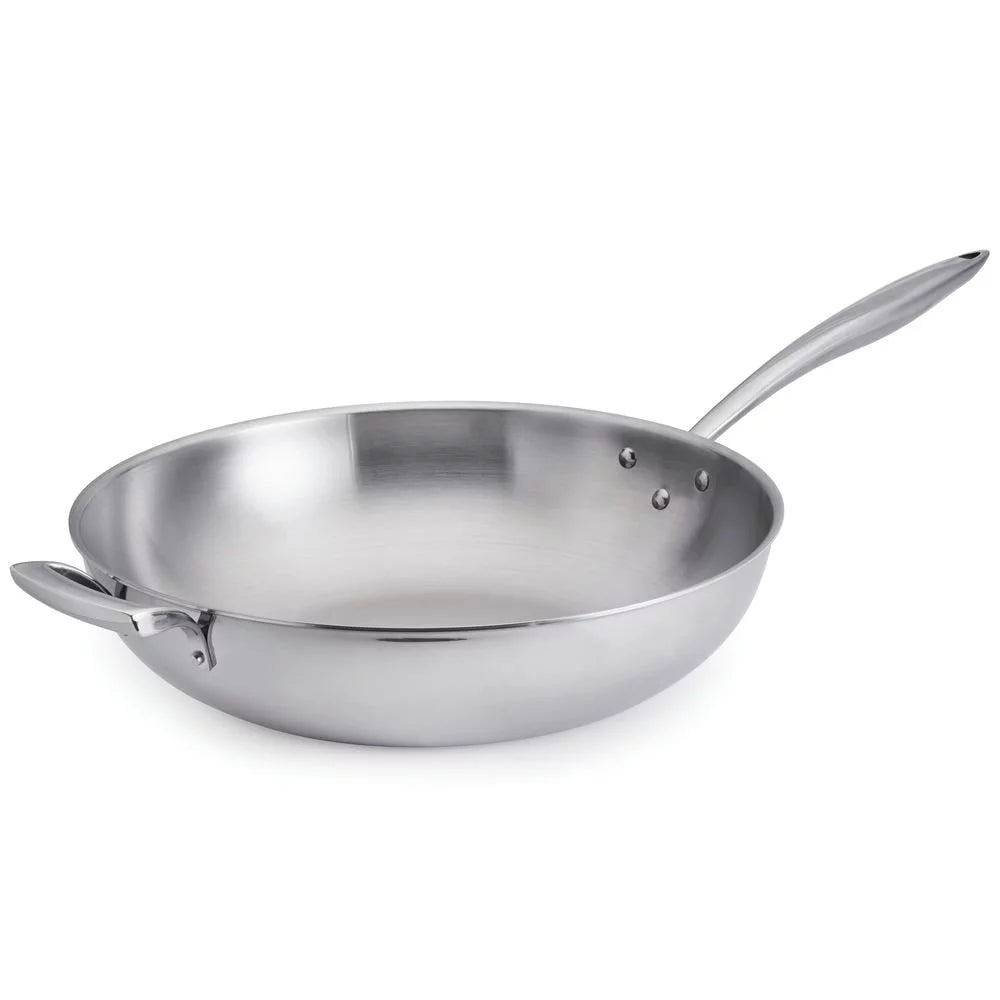 9 Qt. 3-Ply Wok Pan F4656