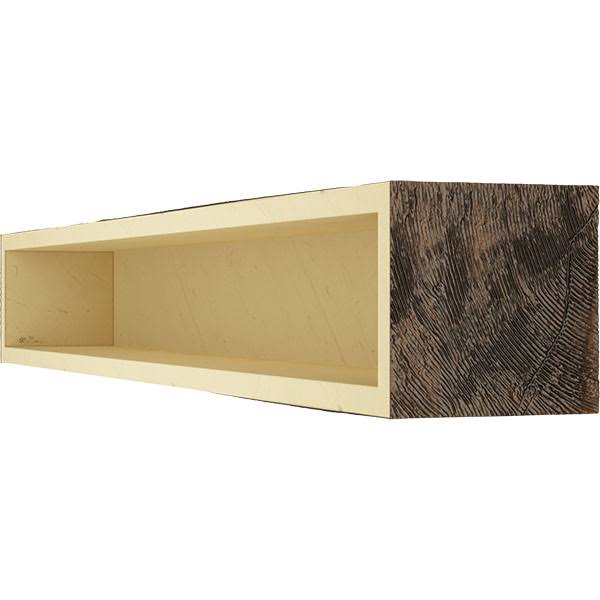 Knotty Pine Faux Wood Fireplace Mantel B9838
