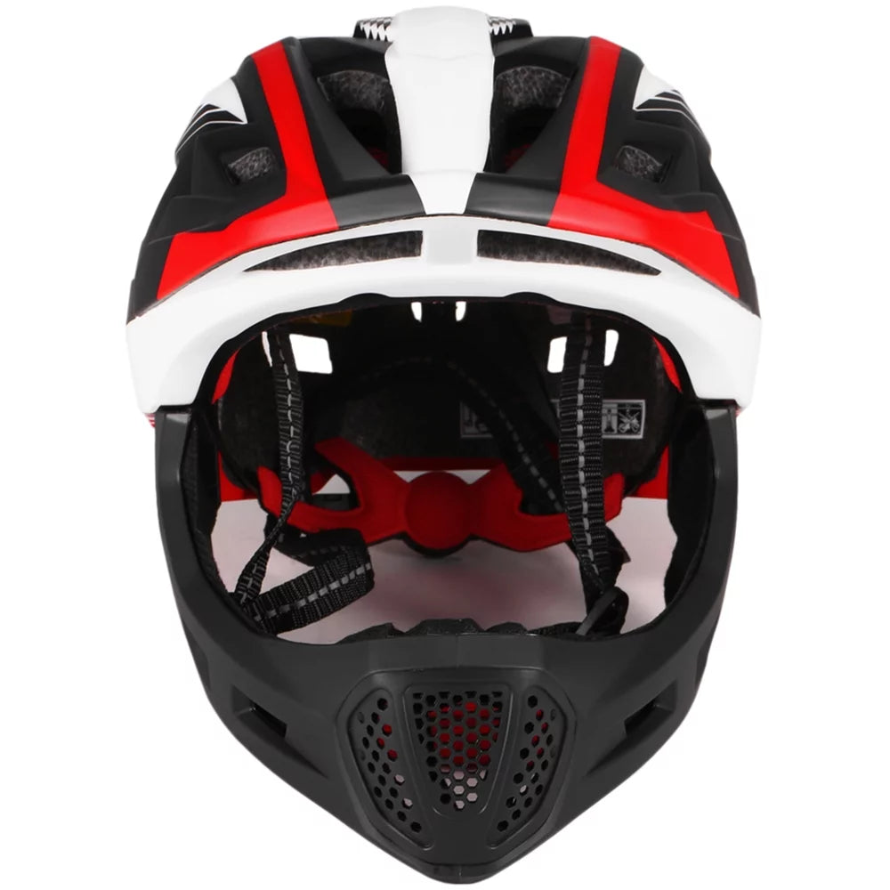 Kids Detachable Full Face Bike Helmet Y2181