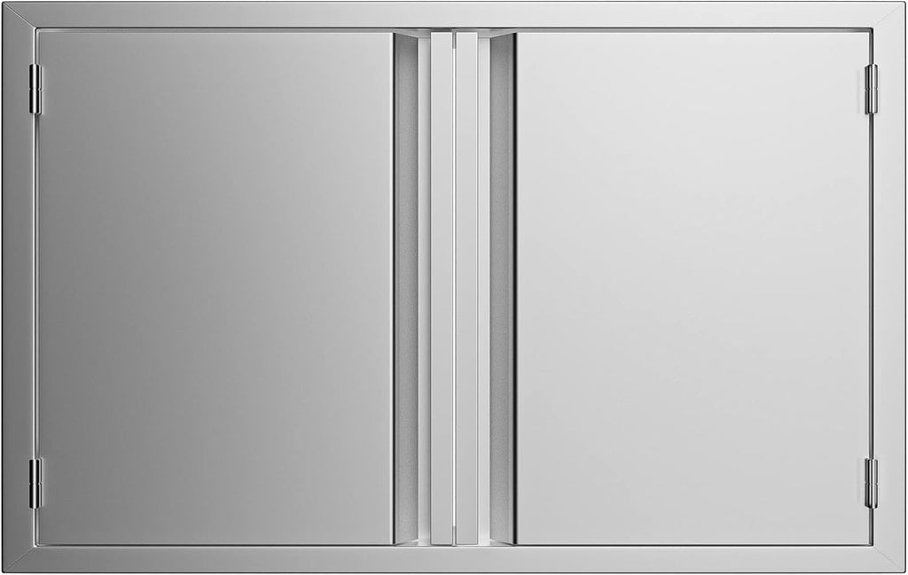 Stainless Steel BBQ Double Access Door 31W x 24H Inch E4235