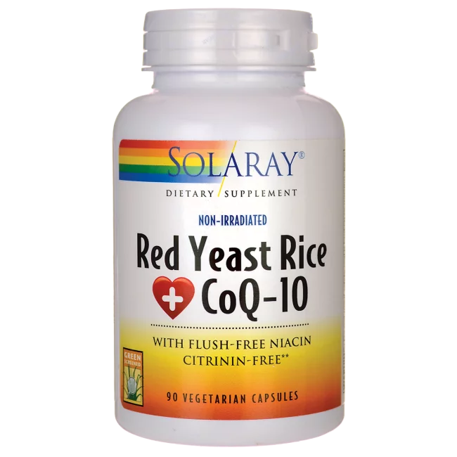 Red Yeast Rice Plus CoQ-10 90 Vegetarian Capsules F729