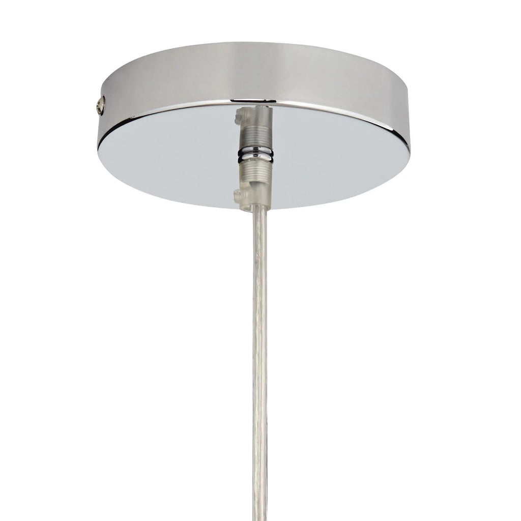 Chrome Mini Pendant with Clear Glass Shade N378520