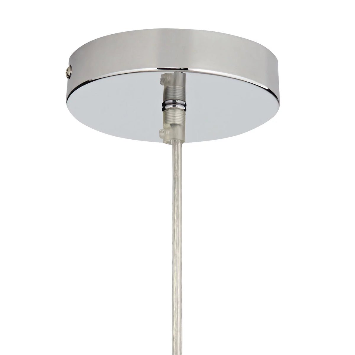 Chrome Mini Pendant with Clear Glass Shade N378520
