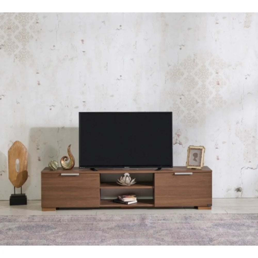 Mid Century Modern White 66 inch Tv Stand Y834