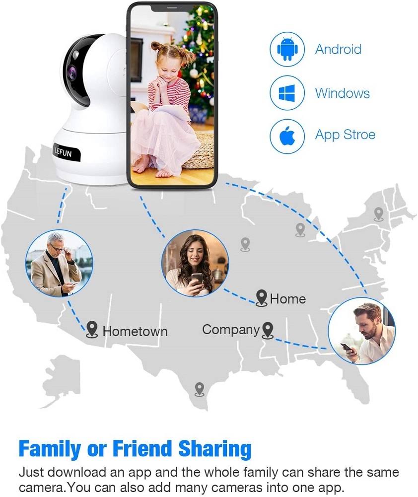 4MP WiFi Wireless Security Camera K3020