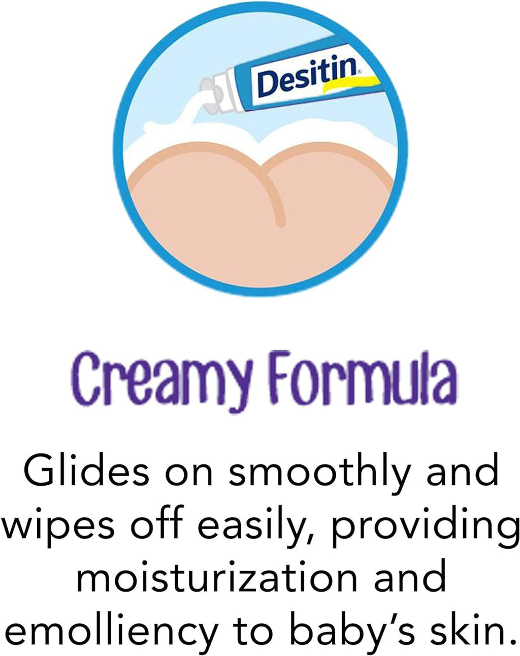 Zinc Oxide Diaper Rash Cream 4 oz (Pack of 2) J2366