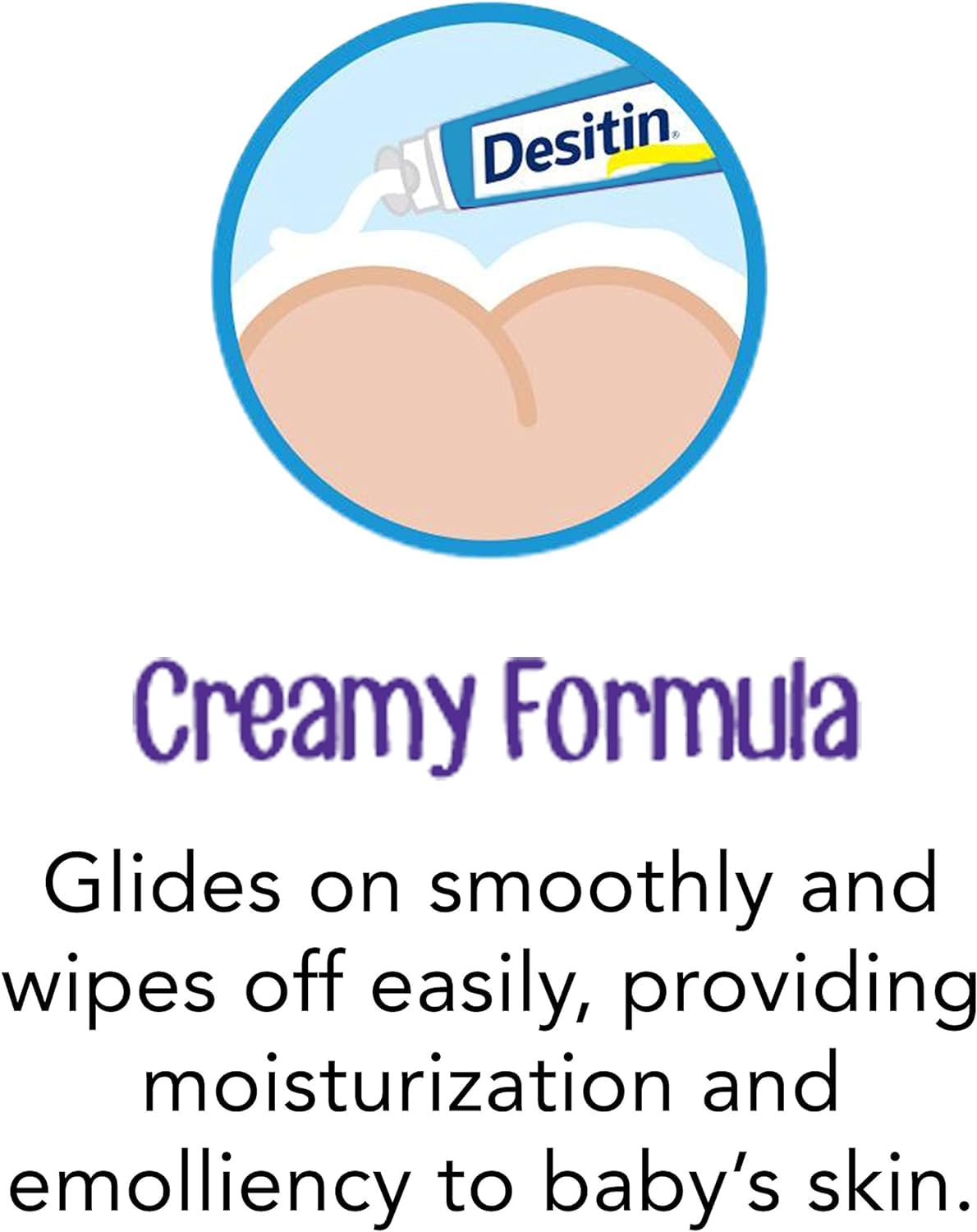 Zinc Oxide Diaper Rash Cream 4 oz (Pack of 2) J2366