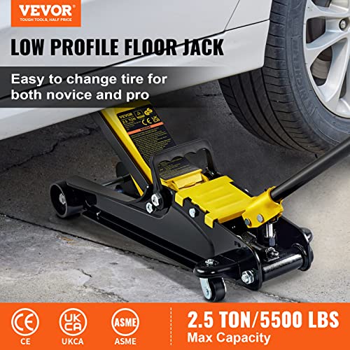 2.5 Ton Low Profile Steel Racing Floor Jack Z94704