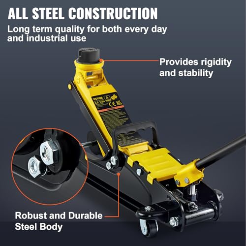 2.5 Ton Low Profile Steel Racing Floor Jack Z94704