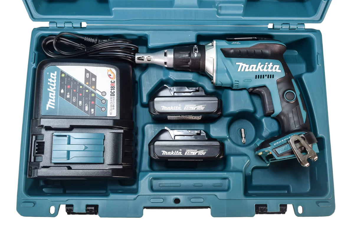 18V Compact Brushless Drywall Screwdriver Kit F91402