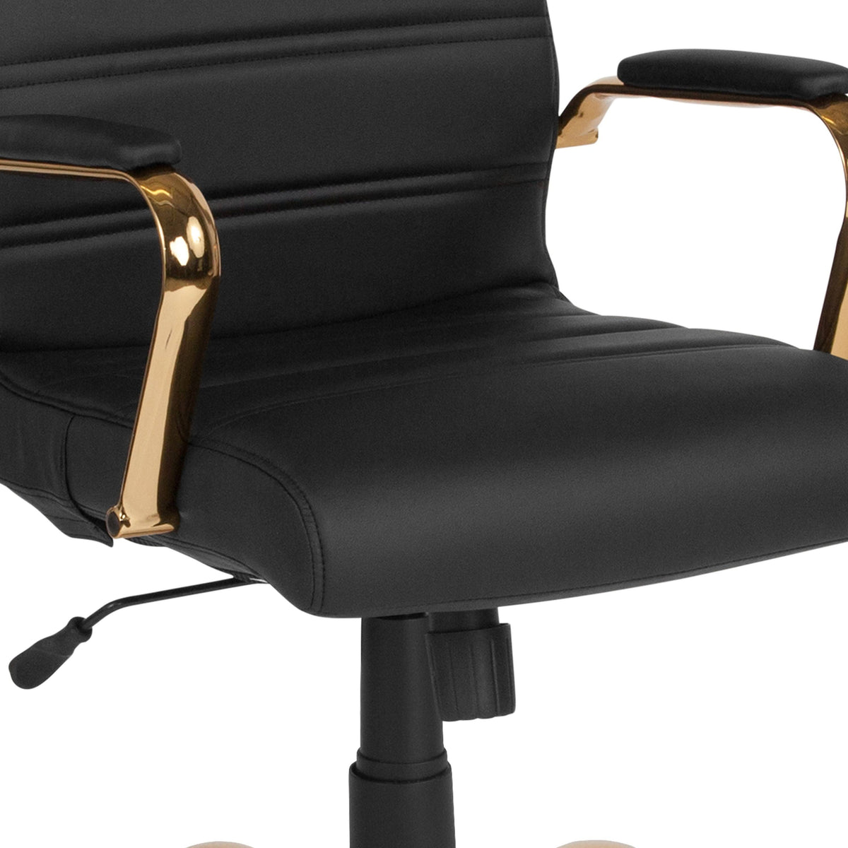 High Back Bonded Leather Executive Swivel Chair U504757